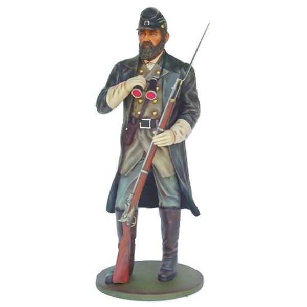 Model of Confederate Soldier