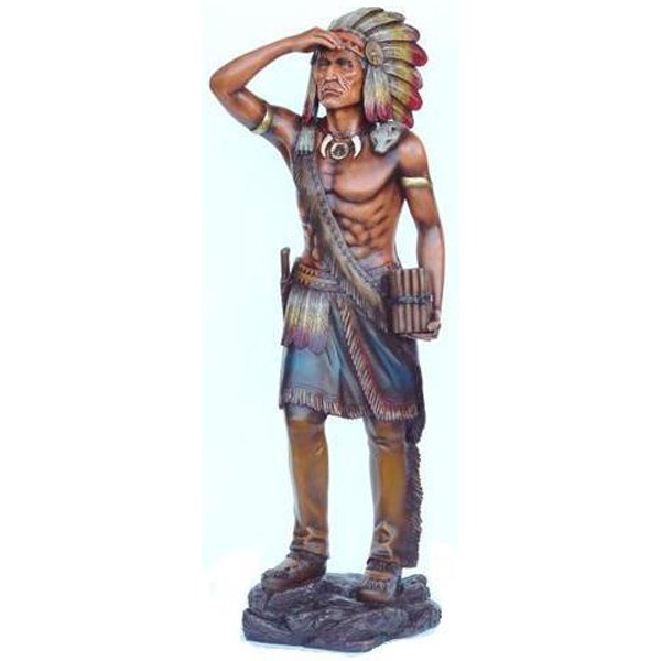 Model of Indian Warrior Chief
