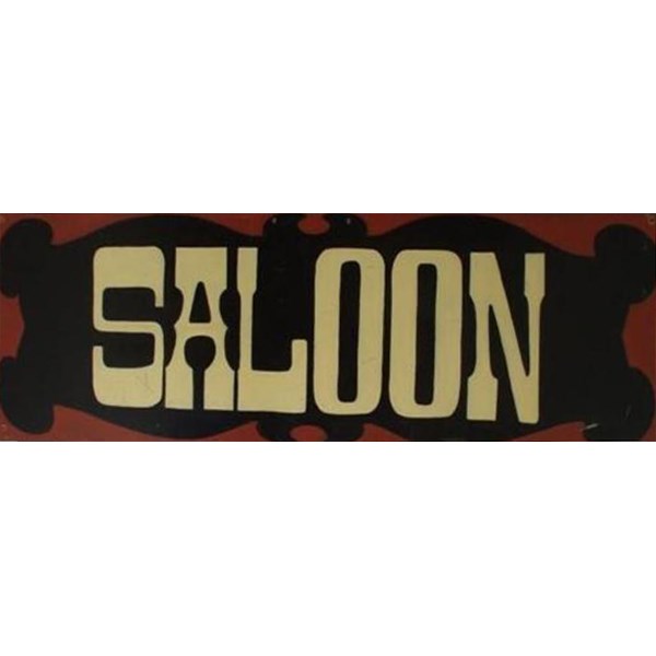 Sign "Saloon"