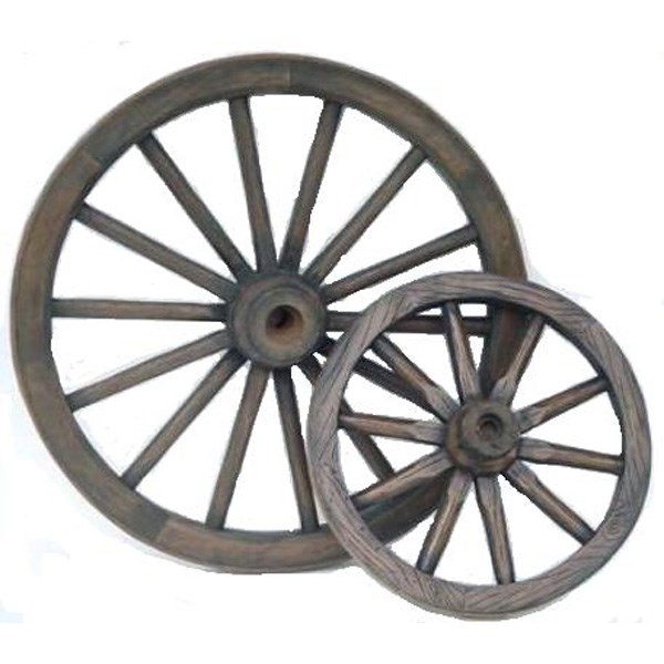 Wagon Wheel in Resin (various sizes)