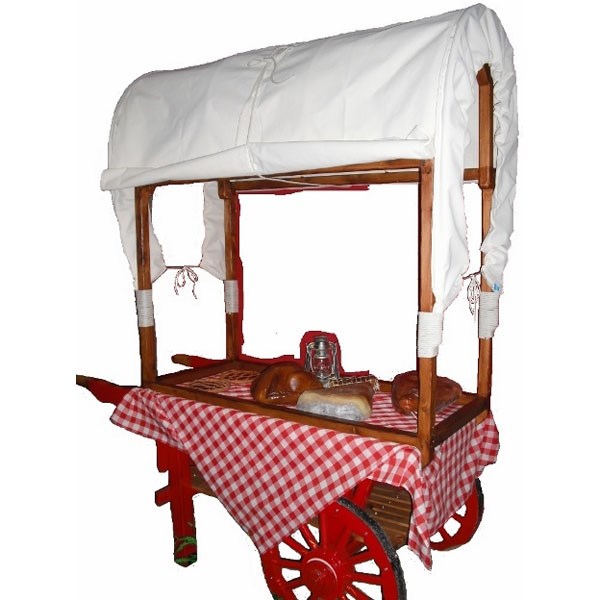 Handcart with Wild West Canopy