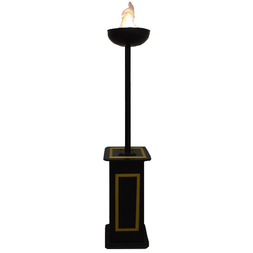 Flame Effect on Pedestal (Artificial)