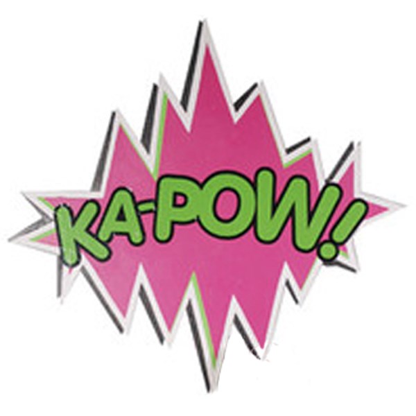 "KA-POW" Sign