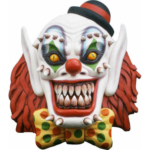 Scary Clown Face 3D Model