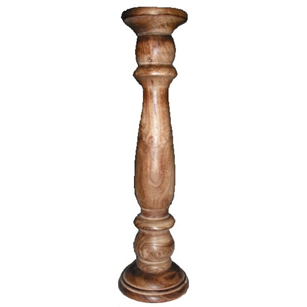Candlestick Wood 46cm