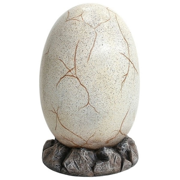 Dinosaur Egg on Rock 3D Model