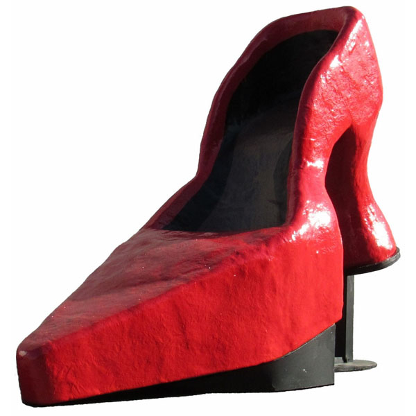 Giant Red Shoe 3D Model