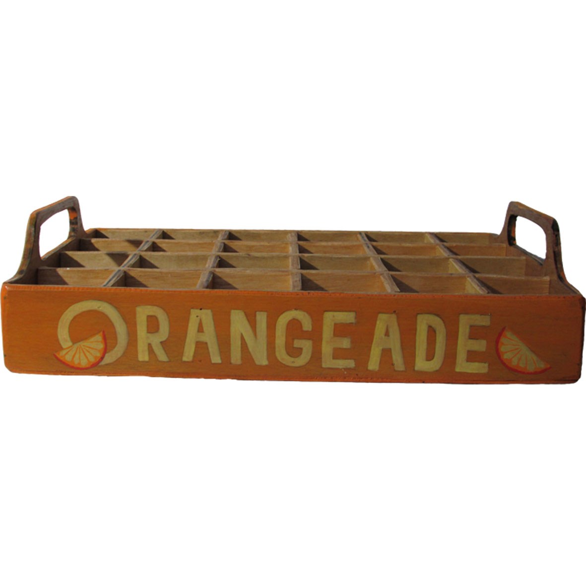 Orangeade Bottle Case with handles