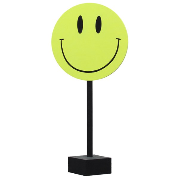 Smiley Face on stand