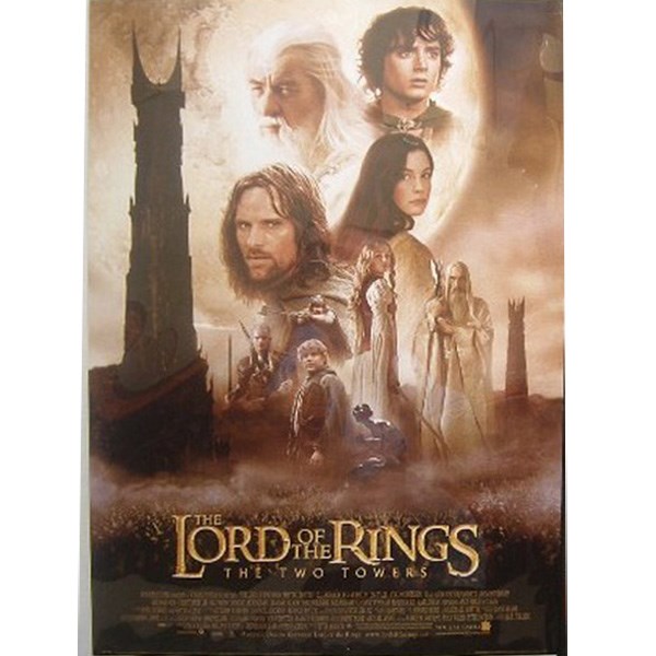 Lord of the Rings Two Towers Poster