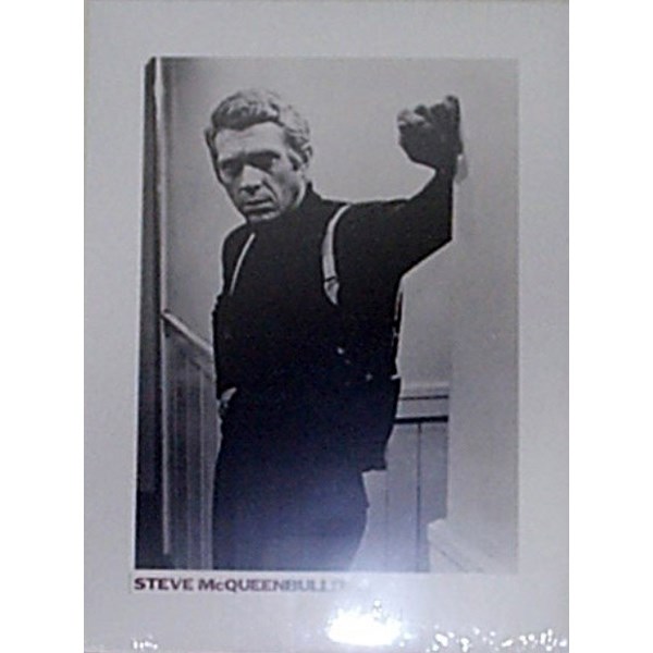 Steve McQueen Bullitt Poster