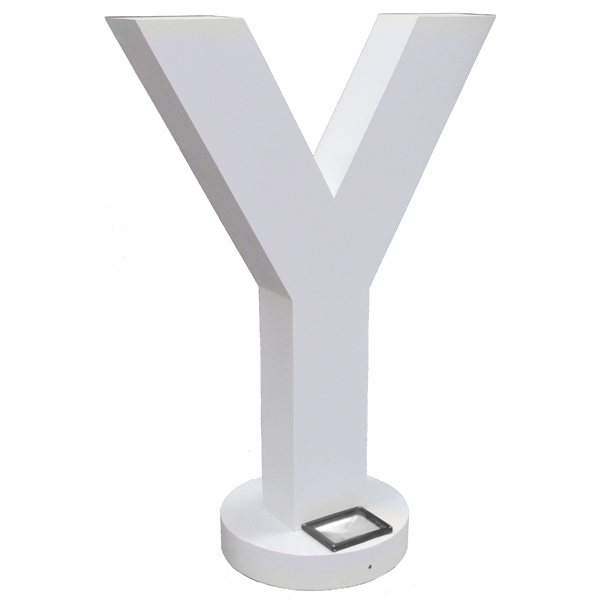Giant Letter "Y"