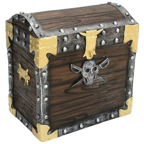 Pirate Treasure Chest 3D Resin Model