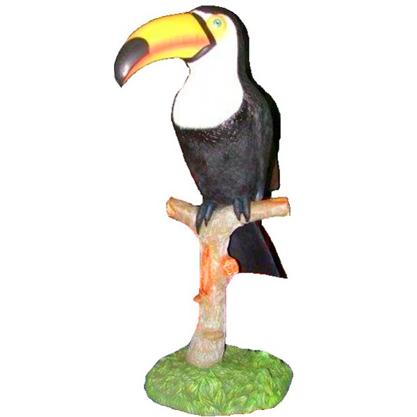 Toucan on Perch 3D Model