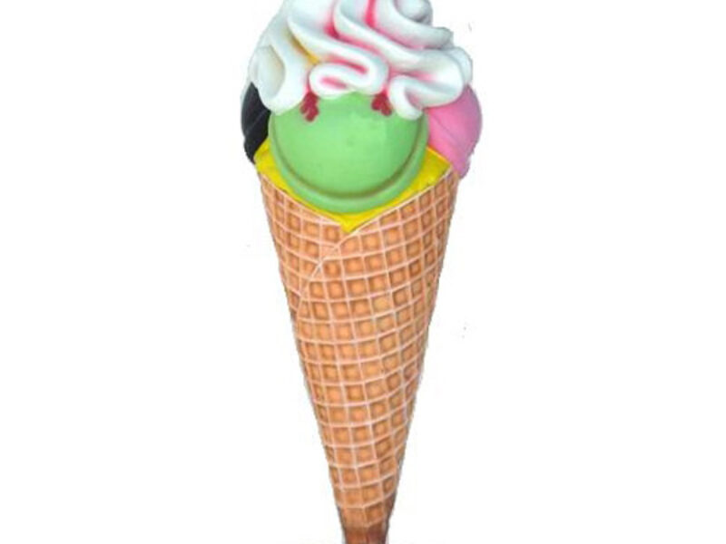 Giant 3D Ice Cream Cone Prop