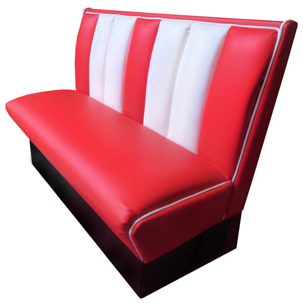 Bench Seat in Red/White stripe
