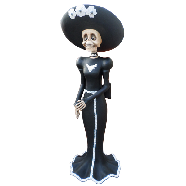 Mexican Skeleton Wife 3D Model