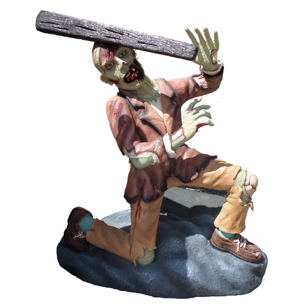 Zombie Kneeling 3D Model