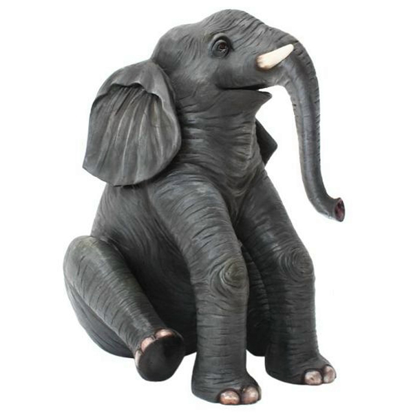 Baby Elephant, trunk down
