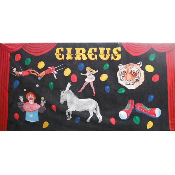 Circus Montage Backdrop 1