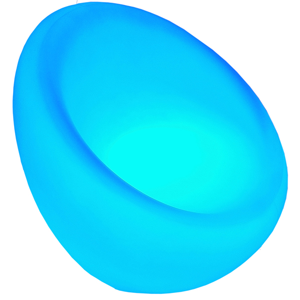 LED Bubble Chair (shown in blue)