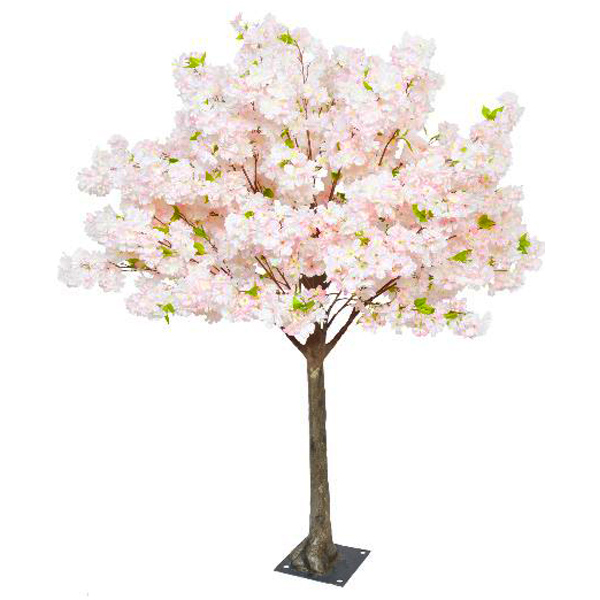 Pink Cherry Blossom Table Top Tree 