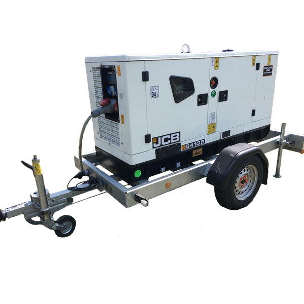 JCB 40kVA Generator with Trailer