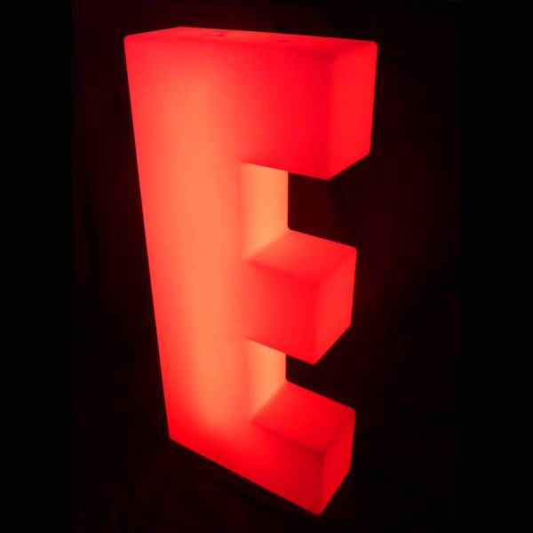 LED Light Up E