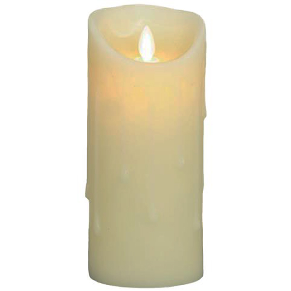 Dancing Flame Dripping Wax Candle 18cm