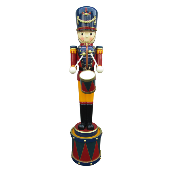 Toy Soldier Playing Drum