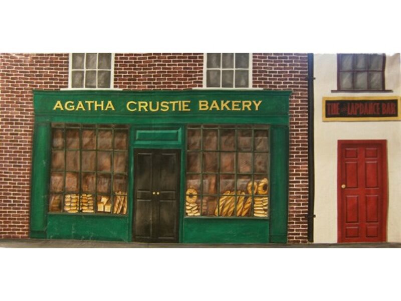 London Street/Baker Shop Agatha Crustie Backdrop