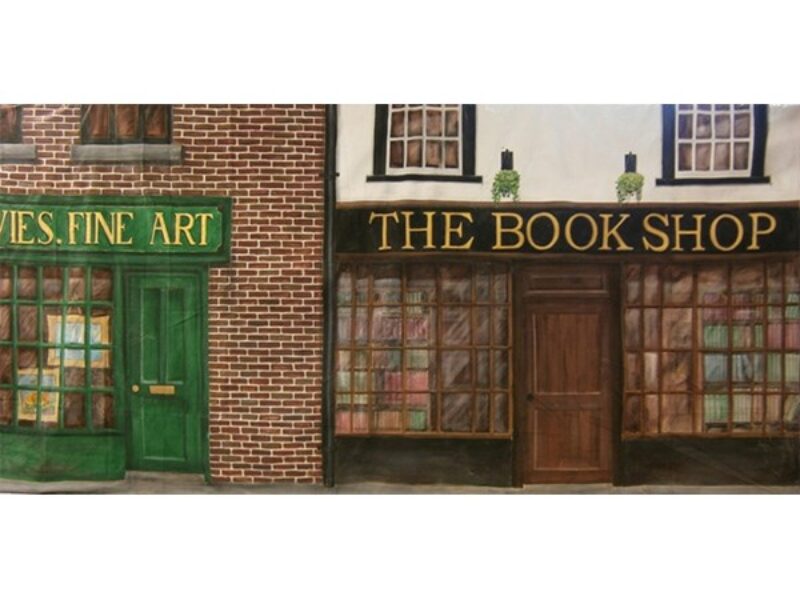 London Street/Fine Art & Bookshop Backdrop