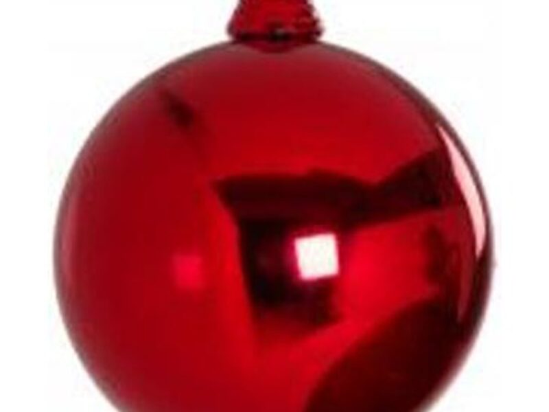 Bauble Red Shiny
