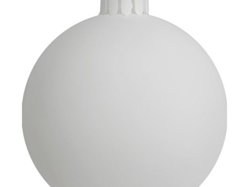 Bauble White Opaque