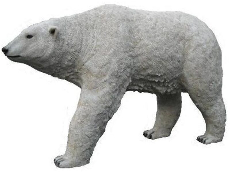 Polar Bear on all Fours 3D Model