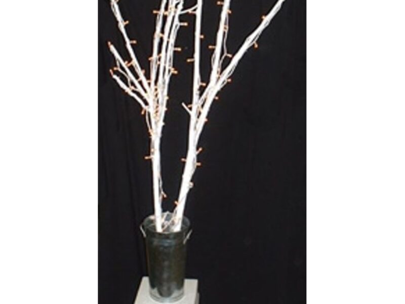 White Twig Tree c/w Lights