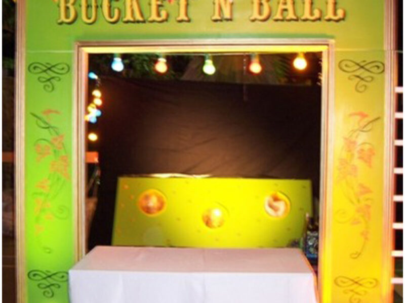 Ball in The Bucket Stall 3D
