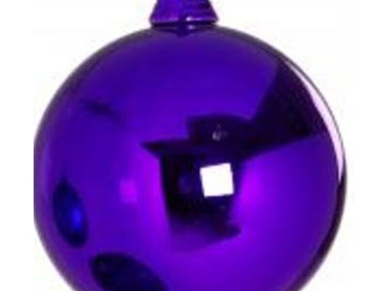 Bauble Purple Shiny