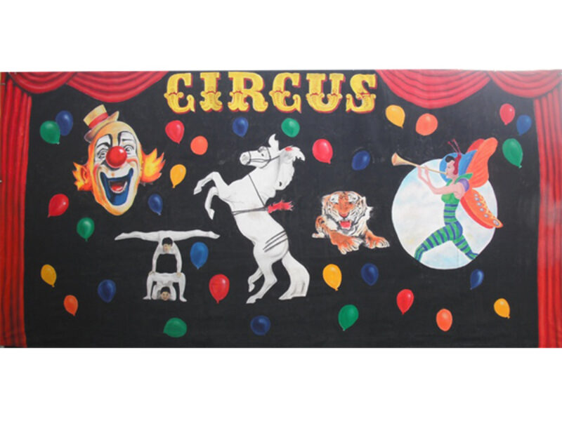 Circus Montage Backdrop 2