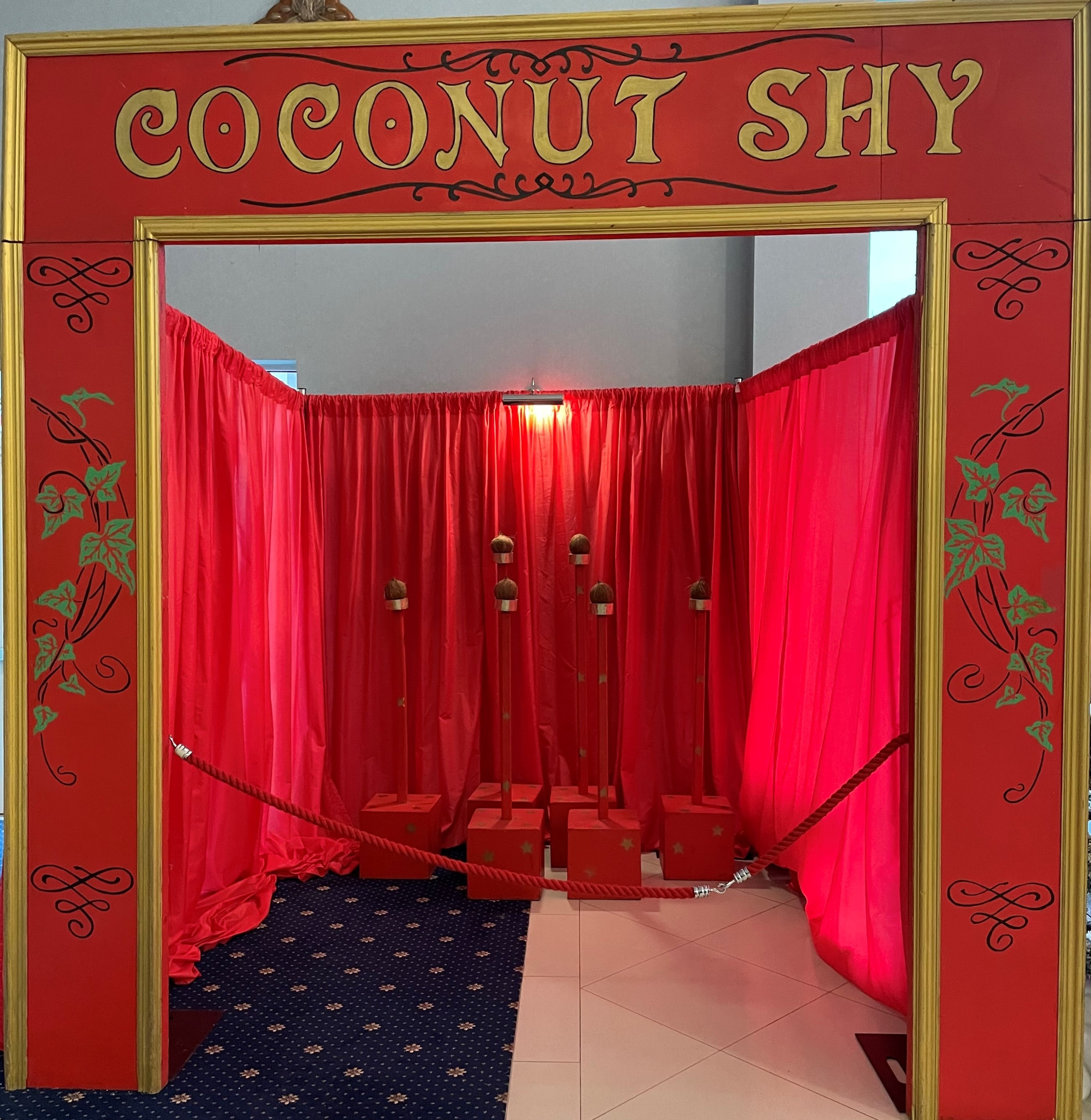 Coconut Shy 3D Stall