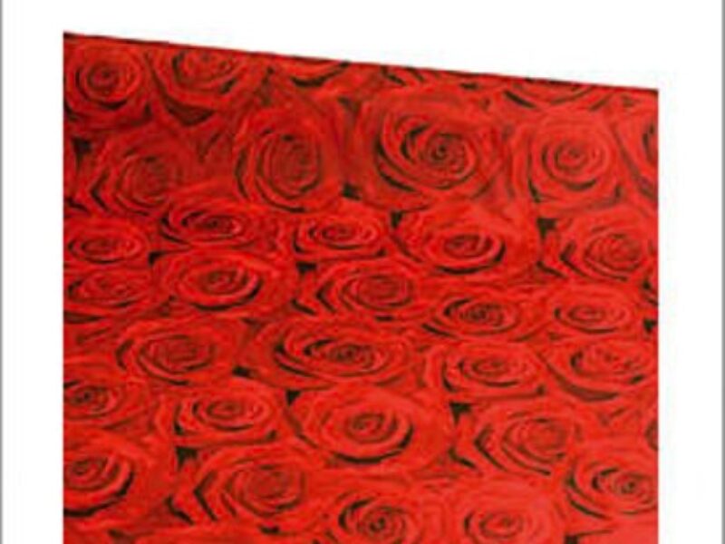  Fabric Photo Print Roses