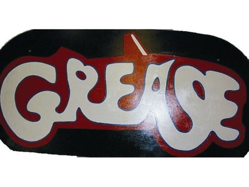  Grease  Logo Flat c/w Brace