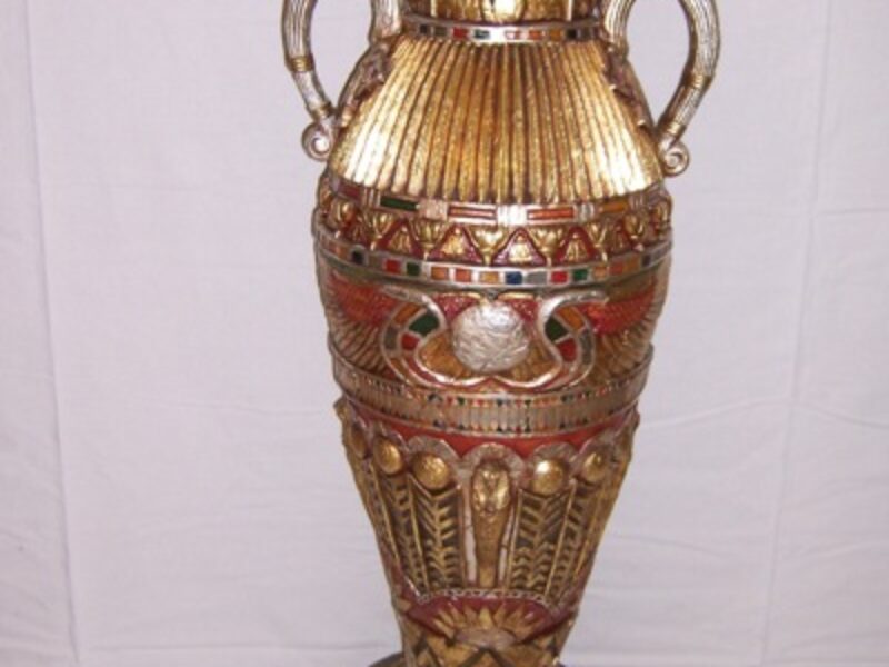  Giant Egyptian Style Vase