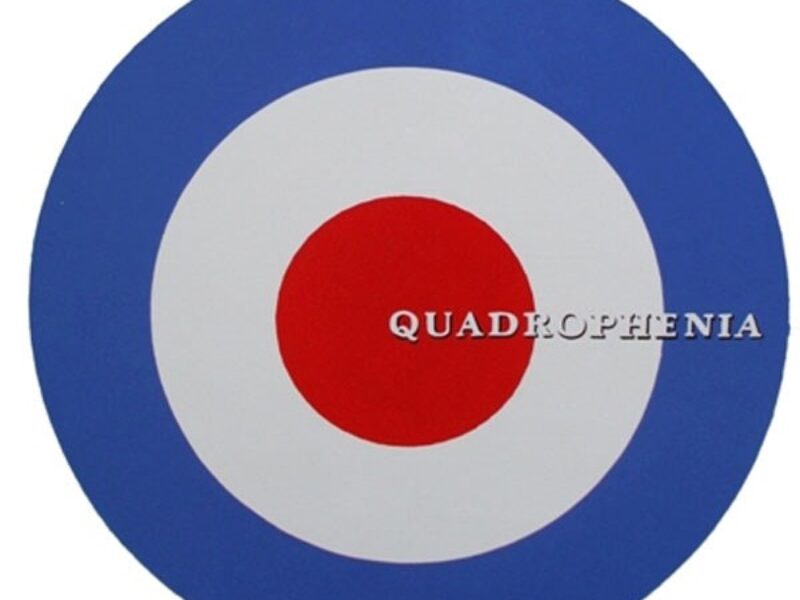  Quadrophenia Logo on Flat c/w Brace