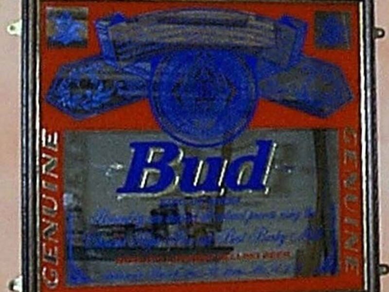  Sign  Budweiser