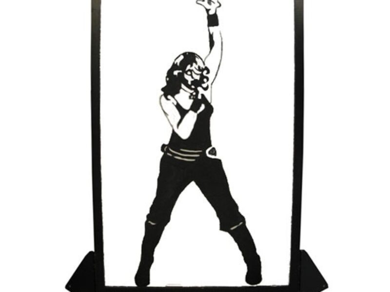 Silhouette Panel of Madonna