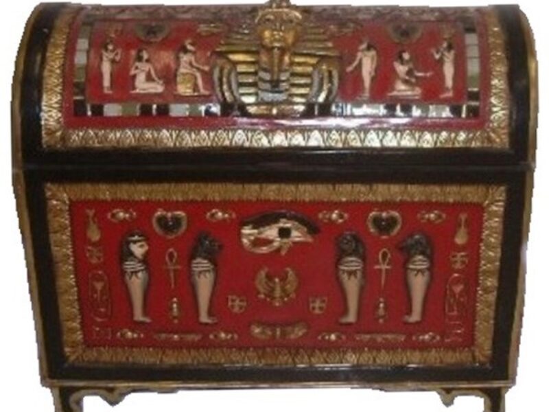 Egyptian Decorative Trunk