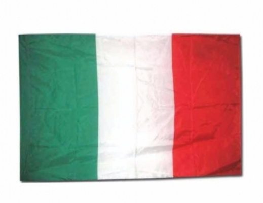  Italian Flag c/w Pole